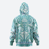 Aotearoa Iwi Ngati Paoa Zip Hoodie Maori Wharenui House Tribal Pattern LT9 - Polynesian Pride