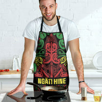 Aotearoa Iwi Ngati Hine Apron Maori Wharenui House Tribal Pattern LT9 - Polynesian Pride