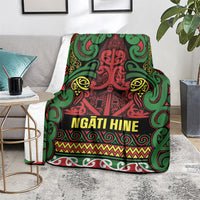 Aotearoa Iwi Ngati Hine Blanket Maori Wharenui House Tribal Pattern LT9 - Polynesian Pride