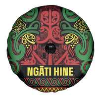 Aotearoa Iwi Ngati Hine Spare Tire Cover Maori Wharenui House Tribal Pattern LT9 - Polynesian Pride