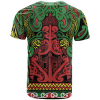 Aotearoa Iwi Ngati Hine T Shirt Maori Wharenui House Tribal Pattern LT9 - Polynesian Pride