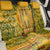 Africa Dashiki Back Car Seat Cover African Tribal Art Mixed Polynesian Tattoo Gold Color Unique