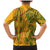 Africa Dashiki Family Matching Mermaid Dress and Hawaiian Shirt African Tribal Art Mixed Polynesian Tattoo Gold Color Unique LT9 - Polynesian Pride