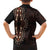 Africa Dashiki Family Matching Short Sleeve Bodycon Dress and Hawaiian Shirt African Tribal Art Mixed Polynesian Tattoo Red Color Unique LT9 - Polynesian Pride