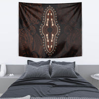 Africa Dashiki Tapestry African Tribal Art Mixed Polynesian Tattoo Red Color Unique LT9 - Polynesian Pride