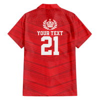 Custom Mate Ma'a Tonga Heritage Hawaiian Shirt Pacific Tribal Rugby Red Edition LT9 - Polynesian Pride