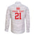 Custom Pacific Rugby Spirit Family Matching Long Sleeve Bodycon Dress and Hawaiian Shirt Tonga Ngatu Pride White Edition - Polynesian Pride