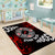 New Zealand Waitangi Day Personalised Area Rug Aotearoa Te Ra O Waitangi With Maori Tattoo LT9 - Polynesian Pride