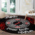 New Zealand Waitangi Day Personalised Round Carpet Aotearoa Te Ra O Waitangi With Maori Tattoo LT9 - Polynesian Pride