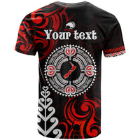 New Zealand Waitangi Day Personalised T Shirt Aotearoa Te Ra O Waitangi With Maori Tattoo LT9 - Polynesian Pride