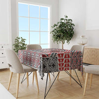Aotearoa Kowhaiwhai Taniko Patchwork Motifs Tablecloth LT9 - Polynesian Pride