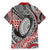 Aotearoa Maori Rugby Tribal Tattoo Family Matching Mermaid Dress and Hawaiian Shirt Kowhaiwhai Taniko Patchwork Motifs