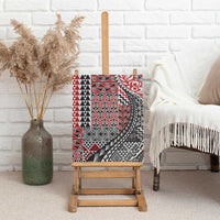 Aotearoa Maori Tribal Tattoo Canvas Wall Art Kowhaiwhai Taniko Patchwork Motifs LT9 - Polynesian Pride