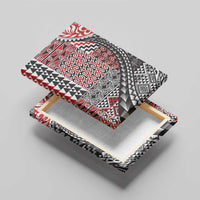 Aotearoa Maori Tribal Tattoo Canvas Wall Art Kowhaiwhai Taniko Patchwork Motifs LT9 - Polynesian Pride