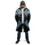 Blue Aotearoa Tukutuku Manawa Tapu Cloak Ta Moko Toi Maori - Polynesian Pride