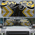 Gold Aotearoa Tukutuku Manawa Tapu Auto Sun Shade Ta Moko Toi Maori - Polynesian Pride