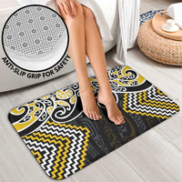 Gold Aotearoa Tukutuku Manawa Tapu Bathroom Set Ta Moko Toi Maori - Polynesian Pride