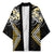 Gold Aotearoa Tukutuku Manawa Tapu Kimono Ta Moko Toi Maori - Polynesian Pride