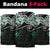 Green Aotearoa Tukutuku Manawa Tapu Neck Gaiter Ta Moko Toi Maori - Polynesian Pride
