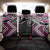 Pink Aotearoa Tukutuku Manawa Tapu Back Car Seat Cover Ta Moko Toi Maori