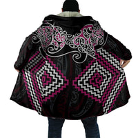 Pink Aotearoa Tukutuku Manawa Tapu Cloak Ta Moko Toi Maori - Polynesian Pride