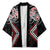 Red Aotearoa Tukutuku Manawa Tapu Kimono Ta Moko Toi Maori - Polynesian Pride