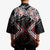 Red Aotearoa Tukutuku Manawa Tapu Kimono Ta Moko Toi Maori - Polynesian Pride