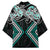 Turquoise Aotearoa Tukutuku Manawa Tapu Kimono Ta Moko Toi Maori - Polynesian Pride