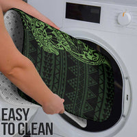 Green Couple Dolphins Maori Polynesian Style Bathroom Set - Polynesian Pride