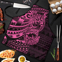 Pink Couple Dolphins Maori Polynesian Style Apron - Polynesian Pride