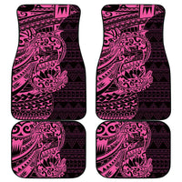 Pink Couple Dolphins Maori Polynesian Style Car Mats LT9 - Polynesian Pride