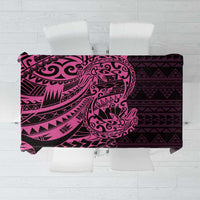 Pink Couple Dolphins Maori Polynesian Style Tablecloth LT9 Pink - Polynesian Pride