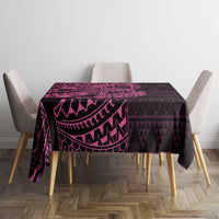 Pink Couple Dolphins Maori Polynesian Style Tablecloth LT9 - Polynesian Pride