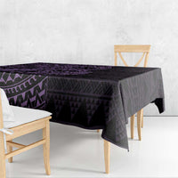 Purple Couple Dolphins Maori Polynesian Style Tablecloth LT9 - Polynesian Pride