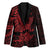 Red Couple Dolphins Maori Polynesian Style Blazer - Polynesian Pride