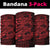 Red Couple Dolphins Maori Polynesian Style Neck Gaiter - Polynesian Pride