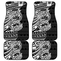 White Couple Dolphins Maori Polynesian Style Car Mats LT9 - Polynesian Pride