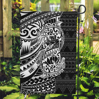 White Couple Dolphins Maori Polynesian Style Garden Flag LT9 Garden Flag White - Polynesian Pride