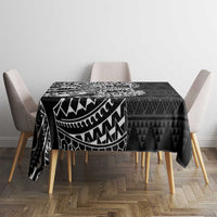 White Couple Dolphins Maori Polynesian Style Tablecloth LT9 - Polynesian Pride