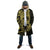 Yellow Couple Dolphins Maori Polynesian Style Cloak - Polynesian Pride
