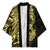 Yellow Couple Dolphins Maori Polynesian Style Kimono - Polynesian Pride