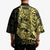 Yellow Couple Dolphins Maori Polynesian Style Kimono - Polynesian Pride