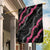 Guam Bougainvillea Lei Garden Flag Chamorro Tribal Pattern