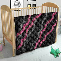 Guam Bougainvillea Lei Quilt Chamorro Tribal Pattern