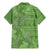 Hawaii Molokai Island Kukui Nut Flowers Family Matching Mermaid Dress and Hawaiian Shirt Tribal Kakau Pattern