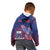 Custom Samoa 1962 Independence Day Custom Kid Hoodie Manuia le Aso Tuto'atasi Ula Nifo Blue Art