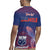 Custom Samoa 1962 Independence Day Custom Rugby Jersey Manuia le Aso Tuto'atasi Ula Nifo Blue Art