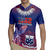 Custom Samoa 1962 Independence Day Custom Rugby Jersey Manuia le Aso Tuto'atasi Ula Nifo Blue Art