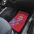 Custom Samoa 1962 Independence Day Custom Car Mats Manuia le Aso Tuto'atasi Ula Nifo Red Art