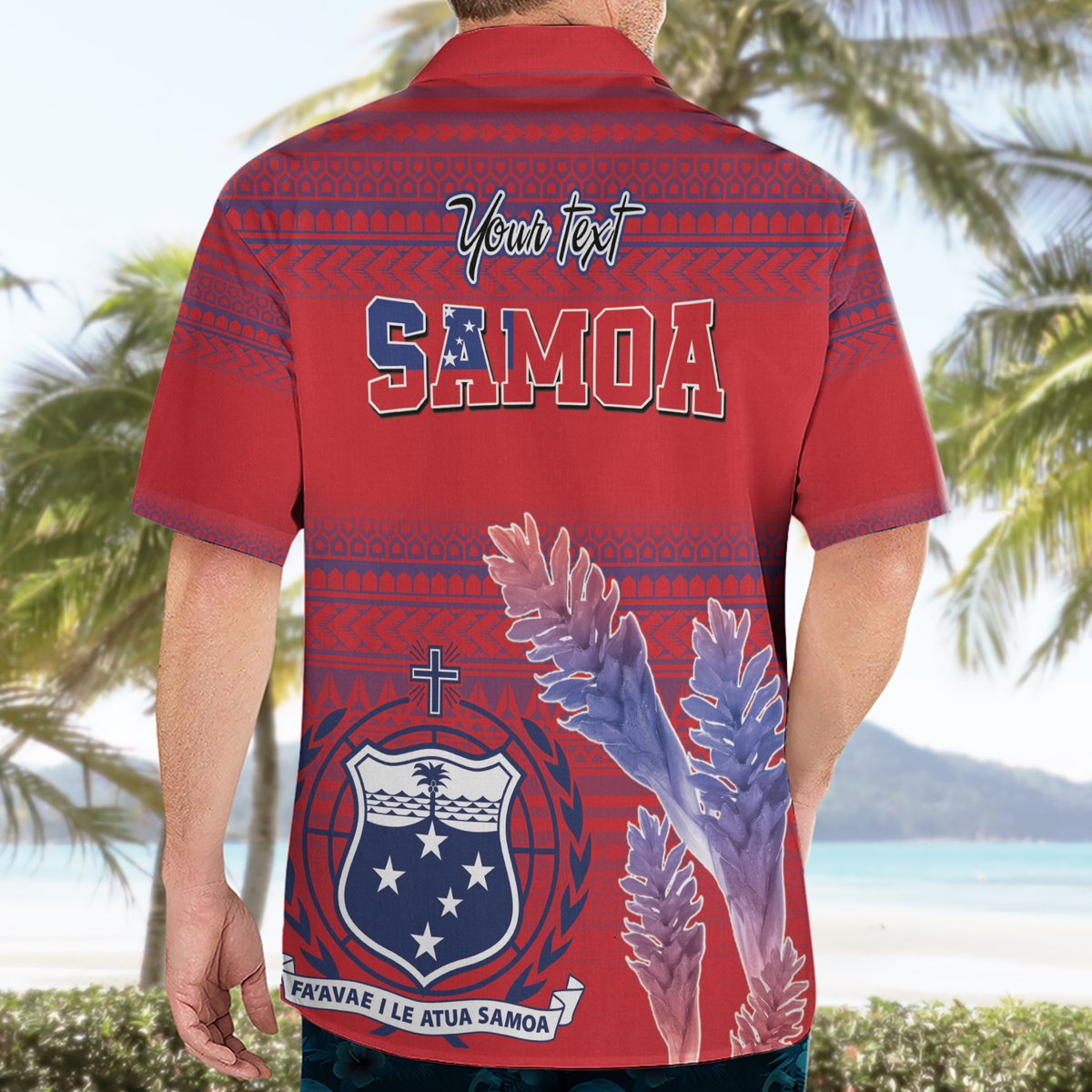 Custom Samoa 1962 Independence Day Custom Hawaiian Shirt Manuia le Aso Tuto'atasi Ula Nifo Red Art LT9 - Polynesian Pride